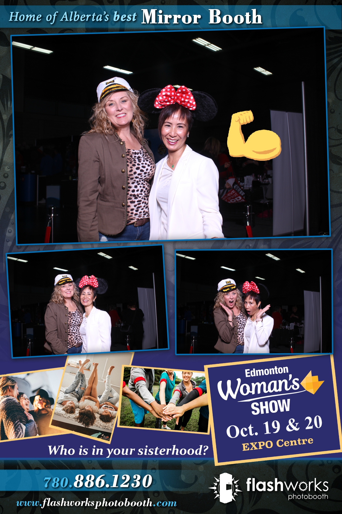Fall Edmonton Woman's Show | View more photos from the event at gallery.flashworksphotobooth.com/u/FlashworksPhotoboothInc/Fall-Edmonton-Womans-Show-0